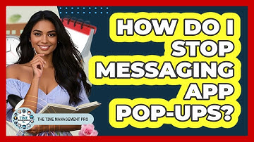 How Do I Stop Messaging App Pop-Ups?