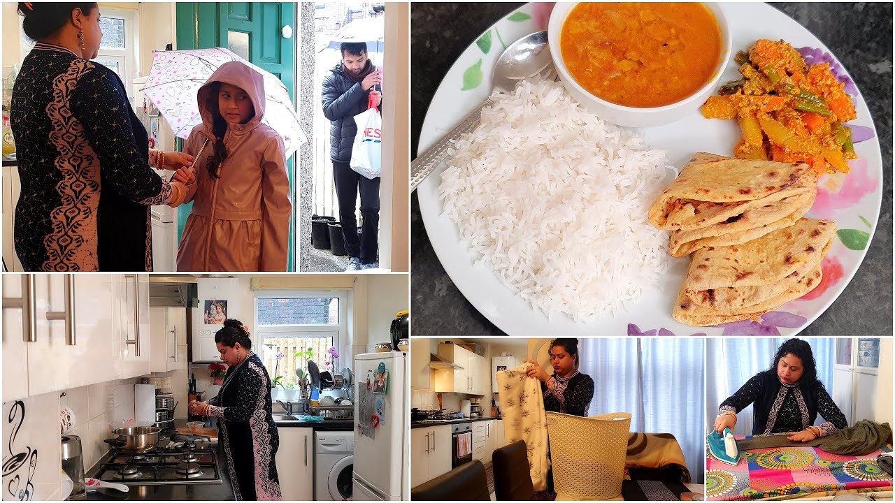 STORMY & RAINY DAY 😬 Middle Class Family Thinks a Lot | Indian Mom's Morning to Evening Busy Routine