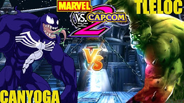 MvC2 Mvci Umvc3 TLELOC vs CANYOGA pt 2