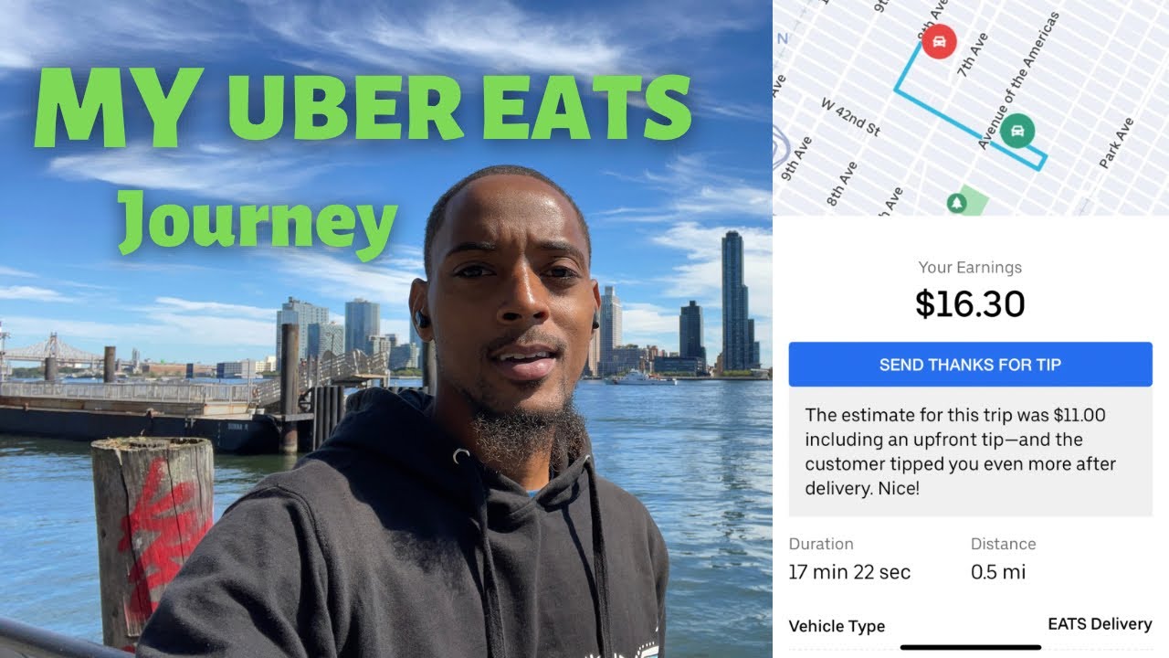 Uber Eats Walker New York City 💪🏽 | Embrace The Uber Eats Grind 💯🔋 