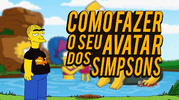 Como me tornar um Simpsons?