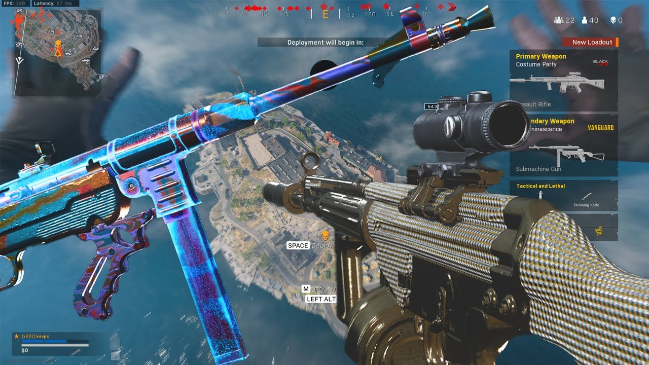 The C58 and Mp40 are INSANE in Rebirth Island (Modern Warfare Warzone)