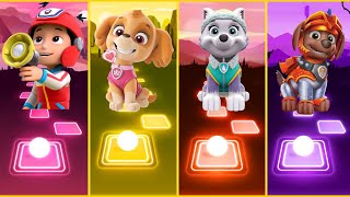 Paw Patrol Team | Ryder  Skye  Everest  Zuma | Who Is Win