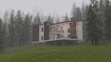 Blender: Time-lapse Forest House Modelling