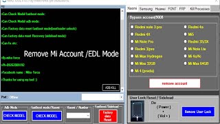 Miko Tool V1.0 Download Free | Remove Mi Account, Redmi Note 3 Pro, Mi 4a | Samsung Font screenshot 2