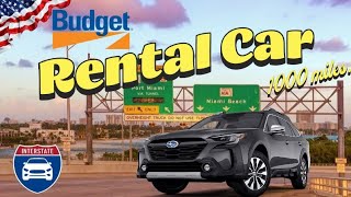 A look at our Budget RENTAL car from ORLANDO International airport! FLORIDA VLOG!