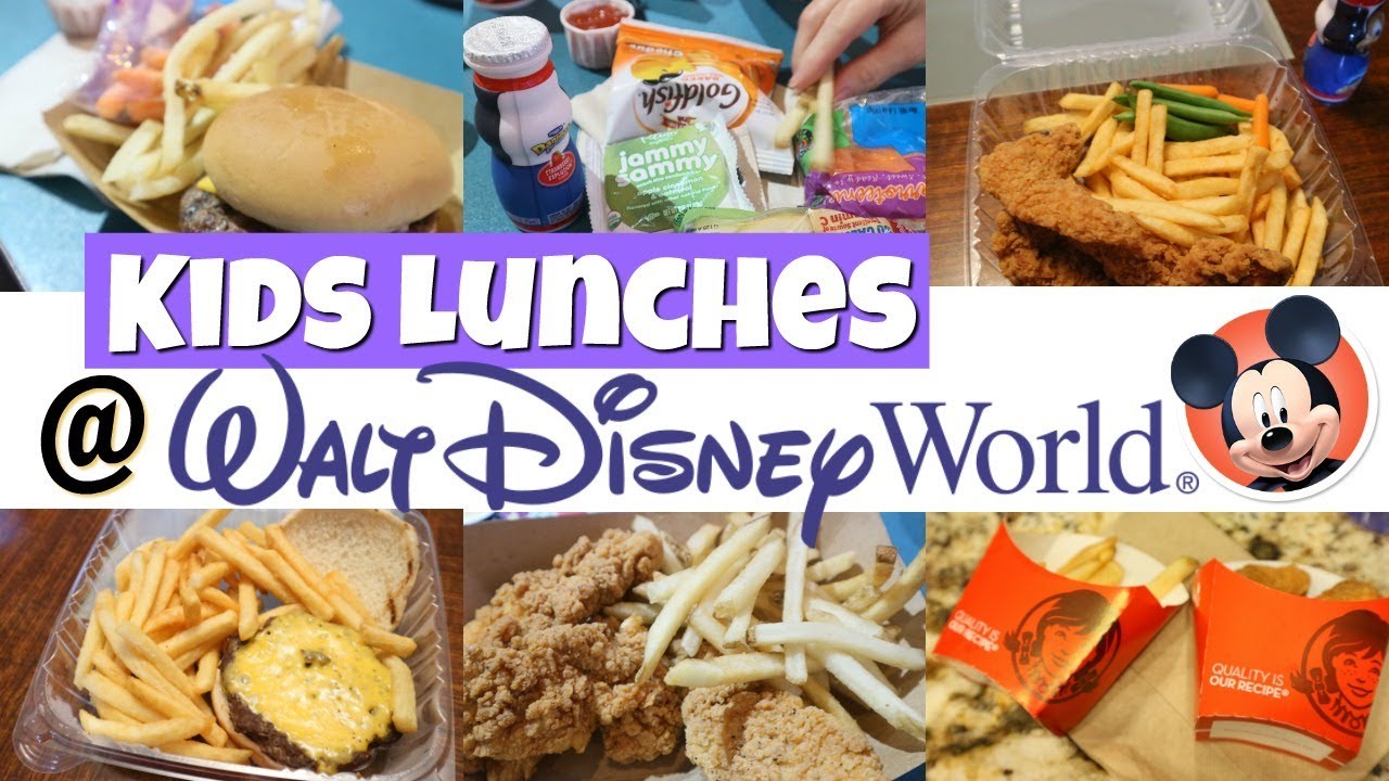 Kids Lunches at Disney World | What did they eat on vacation? | Week 25