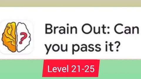 #Brainout : can you pass it? #Level 21 22 23 24 25 gameplay #newupdate2024