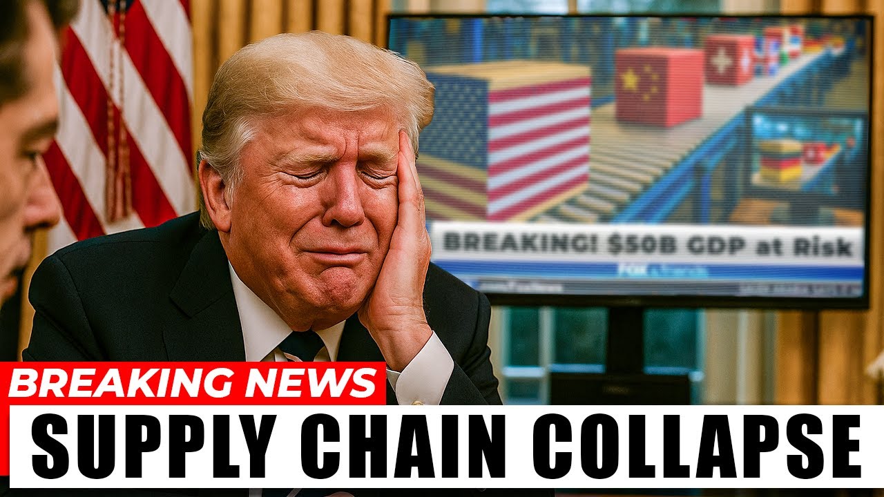 U.S.’S BIGGEST COLLAPSE: U.S. Supply Chain Faces TOTAL SHUTDOWN — $50B GDP at Risk