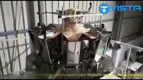 VERTICAL FORM FILL SEAL MACHINE WITH 10HEAD MULTI HEAD WEIGHER