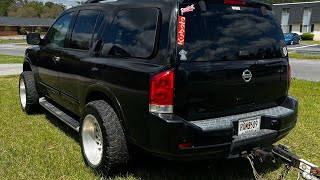 Building And Heavily Modifying A Nissan Armada (20x12s)