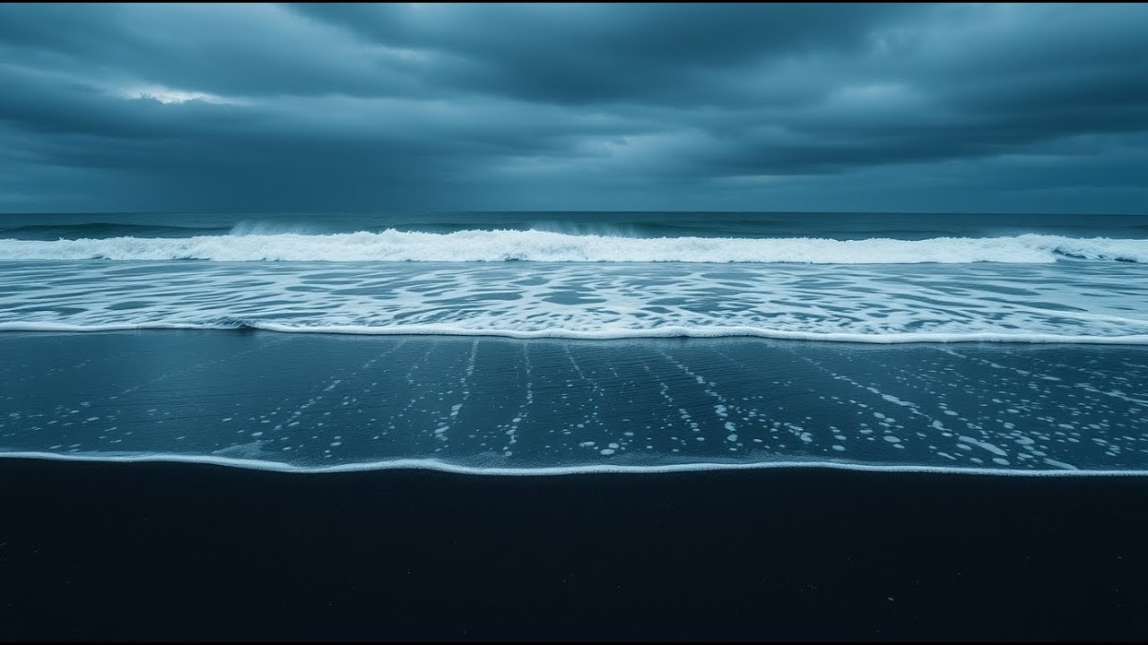 8 Hours of Relaxing Oceans Sounds at Las Canas Beach - Waves for Study, Meditation, Sleeping