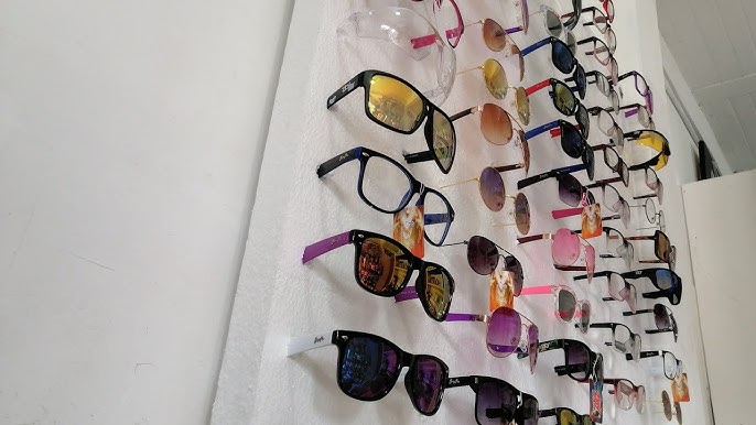 Expositor de cartón para gafas de sol