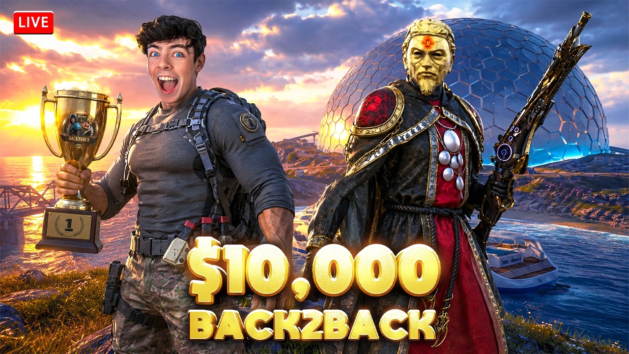 $10,000 BACK2BACK TOURNAMENT - DAY 1 in COD Mobile...