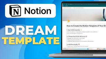How to Create the Notion Template of Your Dreams 💫 | My Notion Template Secrets!