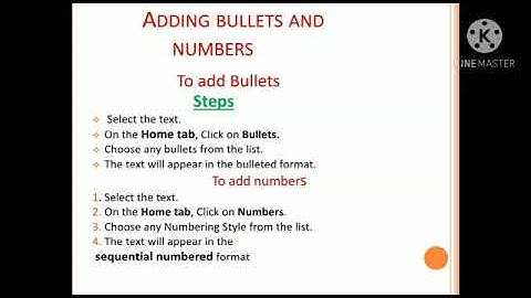 Computer - Chapter 4 Advanced features in MS Word 2010 (Part II) Class-IV