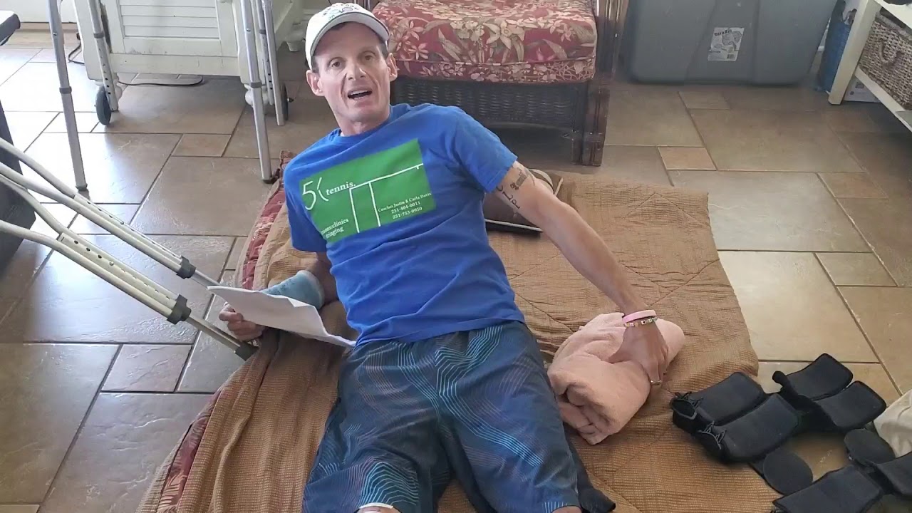 Patellar Tendon Rupture 2 Weeks Post Op