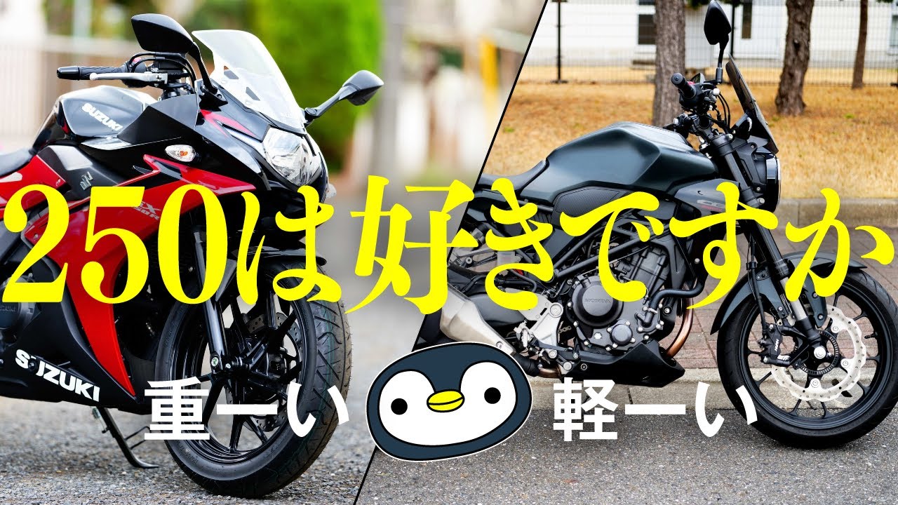 GSX250RとCB250R、所有者目線の特徴比較