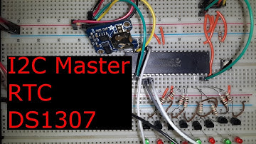 I2C and RTC DS1307 🔴 PIC Microcontroller Programming Tutorial #11 MPLAB in C