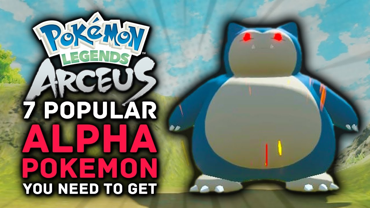 Pokemon Legends: Arceus: Alpha Pokemon Explained - GameSpot