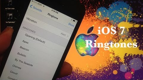 iOS 7 NEW Ringtones and Alert Sounds Walkthrough