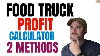 Food Truck Business Cost of Goods Sold [ What is a Good Profit Margin For a Food Truck ]