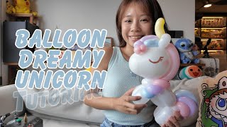 Unicorn Balloon Tutorial | No Glue Method (Safer Balloon Sculpting Technique)
