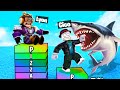 SCRIVI LA PAROLA PIÙ LUNGA PER SALVARTI DALLO SQUALO SU ROBLOX!!
