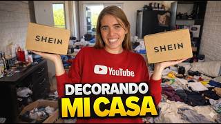 DECORANDO mi HABITACIÓN con productos de SHEIN...