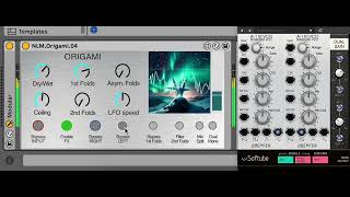 Max4Live Origami - A triple wave folder