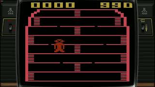 King Kong 1982 Atari 2600 Gameplay Clic Tigervision Platform Game