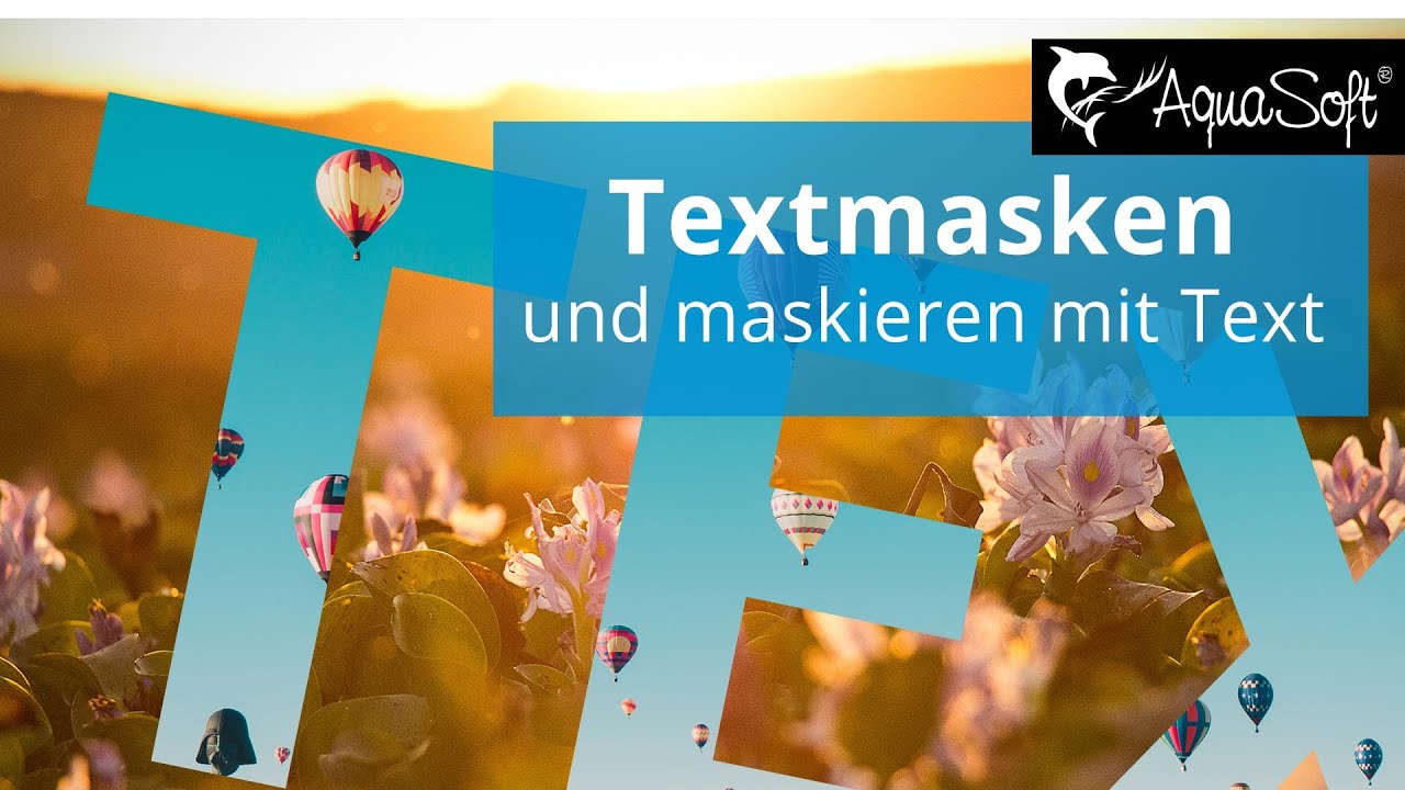 ANLEITUNG Textmasken und maskierter Text 🎭 YouTube