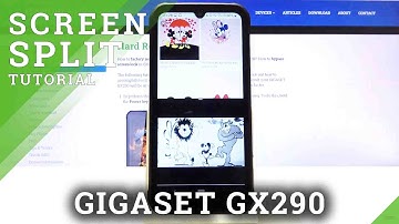 How to Enter Split Screen on GIGASET GX290 – Double Screen