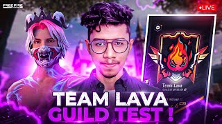 🔴LIVE🔴TEAM LAVA GUILD TEST LIVE