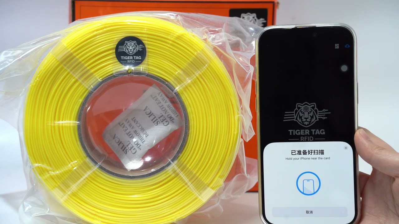 A New RFID R3D Filament with TigerTag 