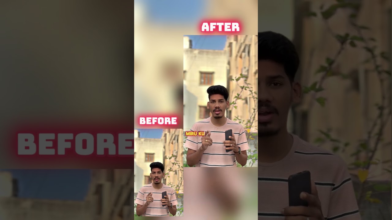 before & after ⚠️