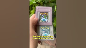 This Pokemon Silver looks off #videogames #retrovideogames #nintendo #pokemon #gameboy