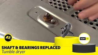 How to Replace Dryer Shaft and Bearings