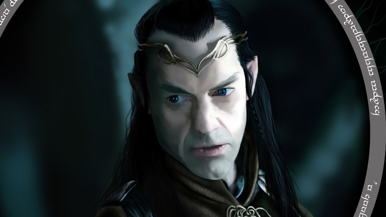 Speedpainting Elrond from The Hobbit by Ondjage YouTube