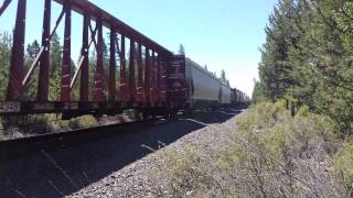 BNSF 7181 NB With a Nice crew