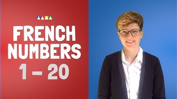 Count 1 to 20 in French | French Lessons for Beginners