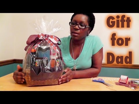 Como fazer um dia de pai cesta - Giftbasketappeal