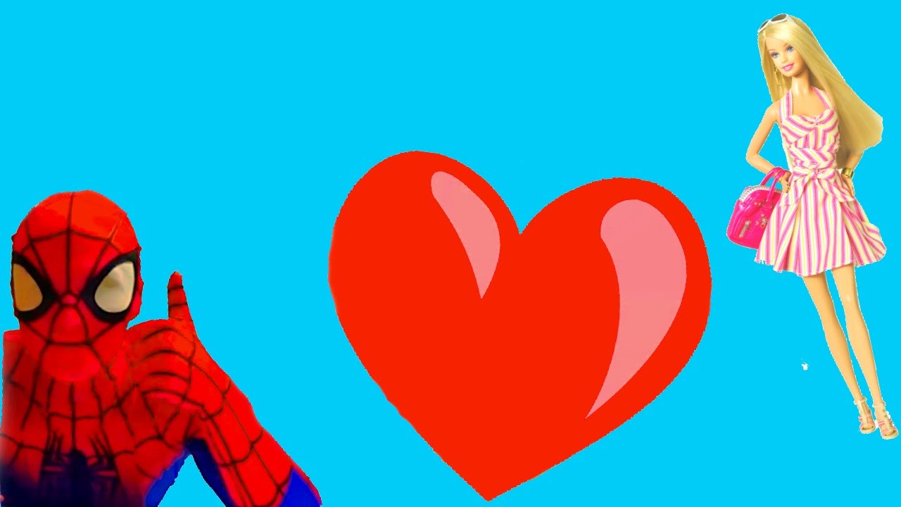 barbie and spiderman