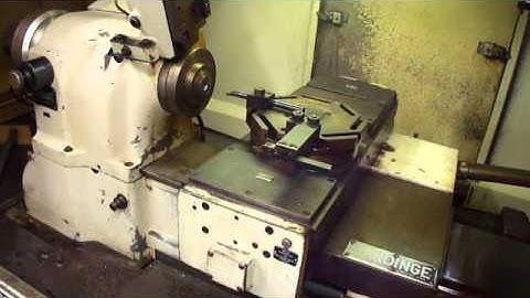 Online Auction Hardinge CHNC I Chucker and Bar Machine