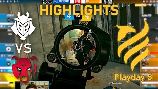 G2 vs TT9 - HIGHLIGHTS - Playday 5 - EUL 2022 Stage 3 - R6 Esport