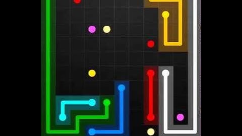 11 × 11 MANIA LEVEL 67 - FLOW GAME ON FACEBOOK Connect the dots