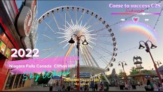 Niagara Falls Canada On Clifton Hill attraction walking tour 2022