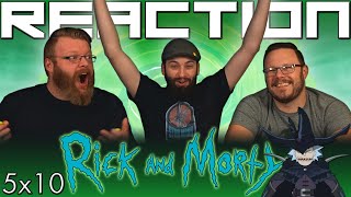 Rick and Morty 5x10 FINALE REACTION!! 