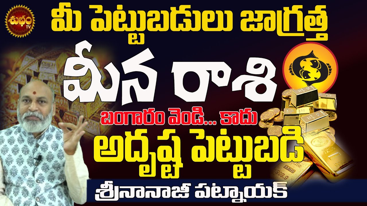 MEENA RASI మీ పెట్టుబడులు జాగ్రత్త MEENA RASI 2026💯 INVESTMENTS ...