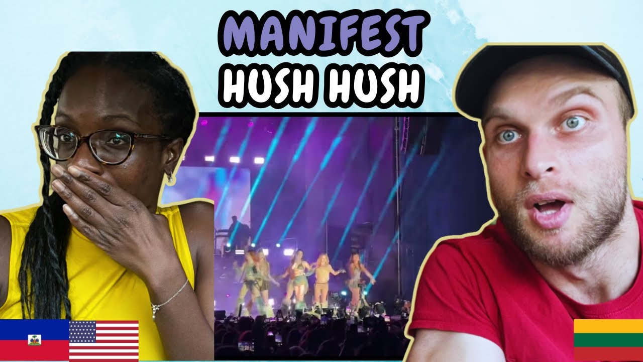РЕАКЦИЯ НА MANIFISNAL - Hush Hush (Живое выступление на Manifestival) | ПЕРВОЕ СЛУШАНИЕ